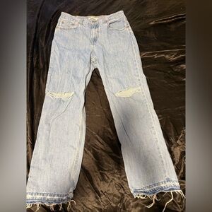 Levi's Women's Light Blue Straight Leg Jeans